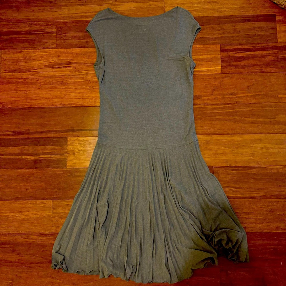 EUC Holt Renfrew vintage 90s plisse midi dress XL